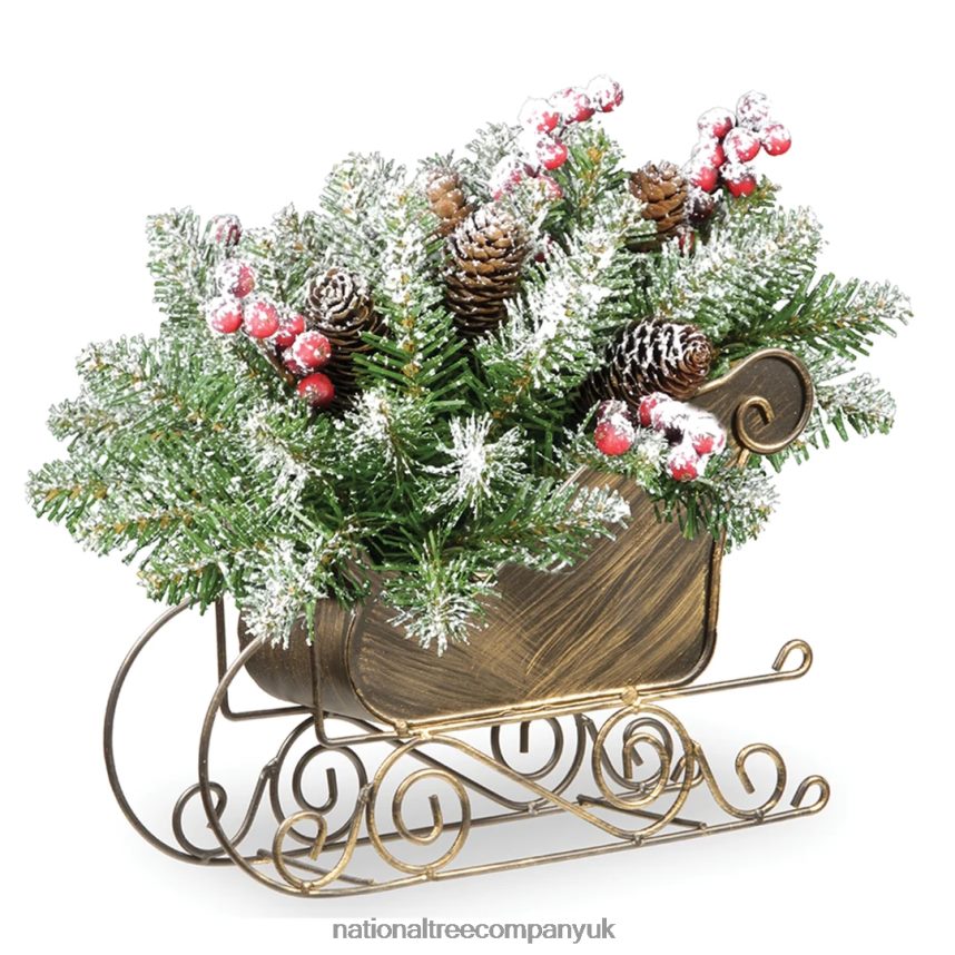 Greenery | National Tree Company Snowy Dunhill Fir Sleigh F2L4F452